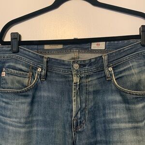 AG men’s jeans, The Graduate, tailored leg, size 32